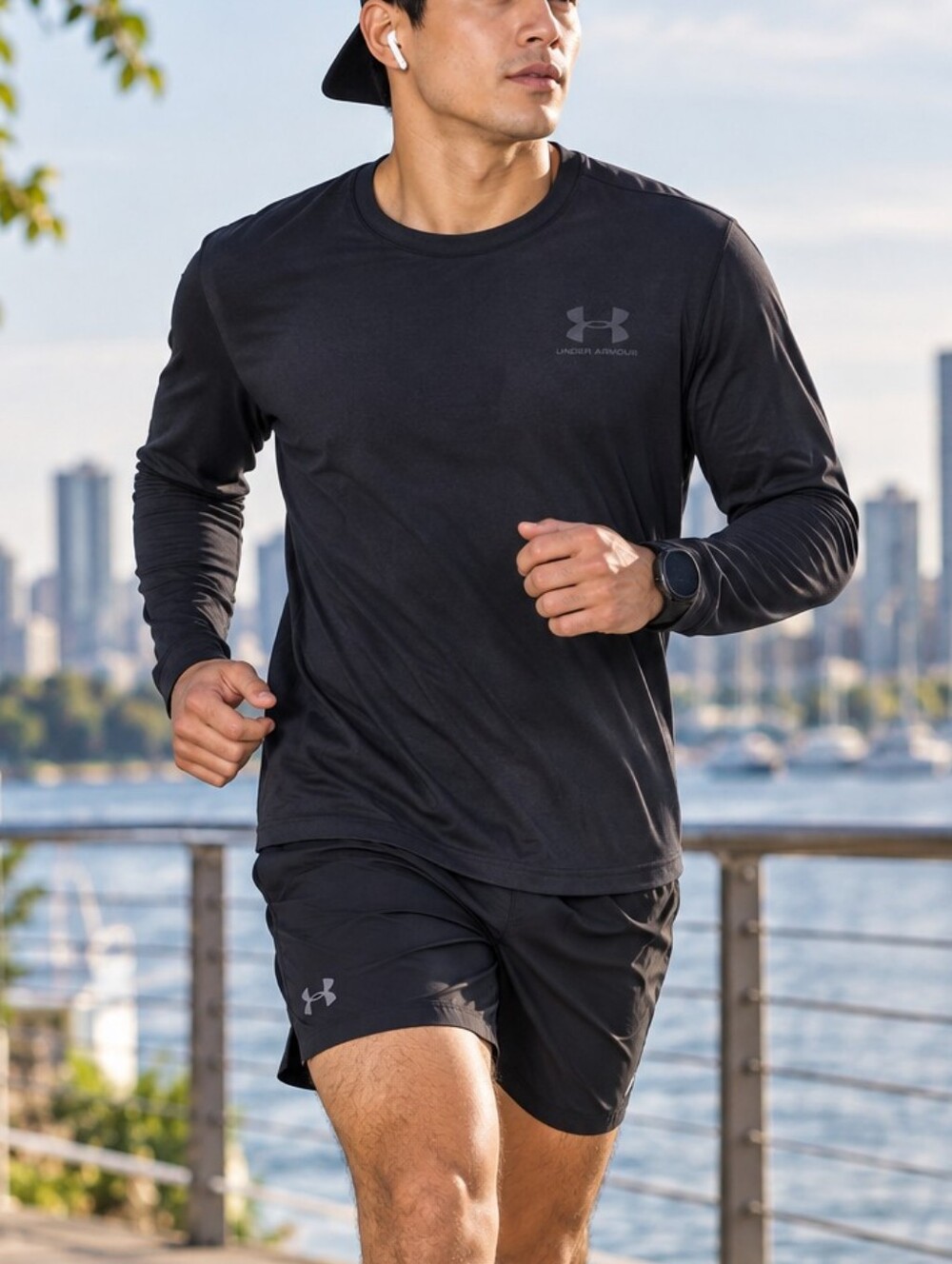 Under Armour Long Sleeve Performance Crewneck Shirt Men’s M Athletic